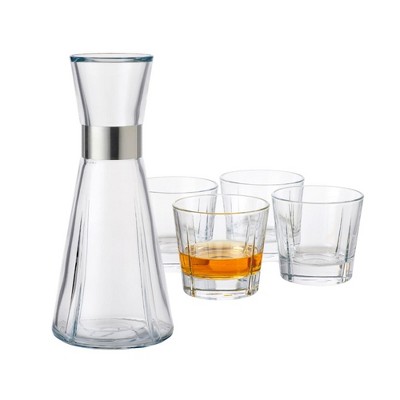 Rosendahl Grand Cru Water Carafe and Tumblers, Clear - 5-Piece Set