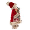 Kurt Adler 18-Inch Red and White Santa With Gift Box and Bells - 2 of 4