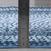 Modern Washable Area Rug, Non Slip Indoor Print Mat For Living Room Bedroom Dining Room Kitchen Enterway, Low Pile Stain Resistant Foldable Carpet - 2 of 4