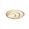Classic Touch White Porcelain Round Relish Dish, 11.25" - 4 of 4
