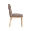Meridian Furniture,Conrad Linen Textured Fabric Dining Chair - 4 of 4