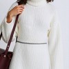 Unique Bargains Pearl Braiding Woven Rope Belt 1 Pc - 2 of 4