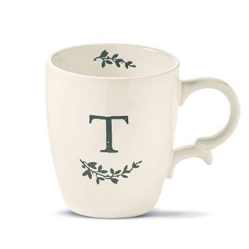Target Reticle Thermal Printed Large White Ceramic Coffee Mug and