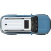 2024 Toyota Land Cruiser Blue with White Top "HW Off Road" Series Diecast Model Car by Hot Wheels - 4 of 4