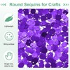 Unique Bargains Sewing Craft DIY Plastic Sequin Embellishments Dark Gold 2000 Pcs - 2 of 4