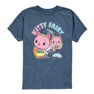 Boys' - Gabby's Dollhouse - Kitty Fairy Tee Short Sleeve Graphic T-Shirt - 1 of 4