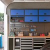TinyHomie Wall-mounted Metal Garage Cabinet with Doors, Floating Tool Cabinet for Kitchen, Basement, Warehouse - 3 of 4