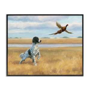 Stupell Industries Pointer Dog & Pheasant, 14" x 11" - 1 of 4