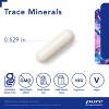 Pure Encapsulations Trace Minerals - Multimineral Supplement - Supports Metabolism & Cellular Function* - Gluten Free & Vegan - 60 Capsules - 3 of 4