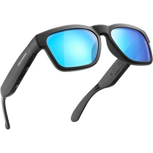 OhO Smart Glasses, Polarized Sunglasses with Bluetooth Speaker, Athletic/Outdoor UV Protection and Voice Control, Unisex - 1 of 4
