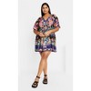 Women's Plus Size Island Breeze Kaftan - multi | CITY CHIC - 4 of 4