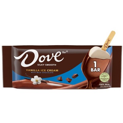Dove Chocolate Vanilla Milk Chocolate Frozen Dessert Bar - 2.89 fl oz
