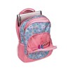 Reinforced and Water Resistant Padded Laptop School Backpack (Periwinkle Circle Dot) - 2 of 3