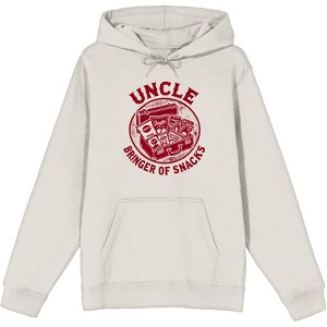 Uncle Bringer Of Snacks Adult Long Sleeve Hoodie - 1 of 3