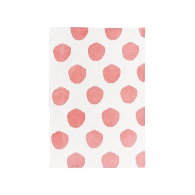 carol & frank Hibiscus Dot Towel