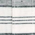 black and white stripe linen