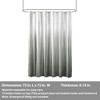 Rbied 72" x 72" Ombre Printed Seersucker Shower Curtain - 3 of 4