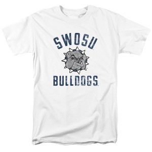 Men's Southwestern Oklahoma State University Official SWOSU Bulldogs Logo T-Shirt - 1 of 4