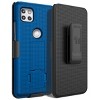 Nakedcellphone Case with Stand and Belt Clip Holster for Motorola Moto One 5G Ace - 3 of 4