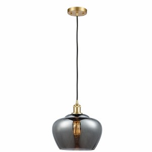 Fenton - 1 Light Cord Hung Mini Pendant In Industrial Style-11 Inches Tall and 11 Inches Wide - 1 of 1