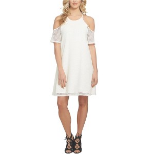 1.STATE Womens Crochet Shift Dress - 1 of 1