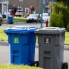 Avery Recycle and Trash Stickers, 4" x 4", Green and Black, 8 Total - 4 of 4