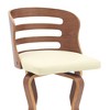 30" Verne Barstool with Faux Leather and Wood Finish - Armen Living - 4 of 4