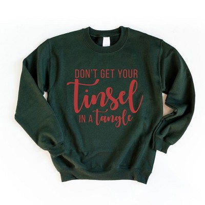 Simply Sage Market Women's Graphic Sweatshirt Don't Get Your Tinsel In A Tangle