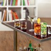 Luigi Bormioli Bach Ribbed Highball Glasses, Made in Italy (Set of 4) - 16.5 Oz Bar Glasses with Heavy Base - Dishwasher Safe - 4 of 4
