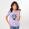 Two Skeletons Dancing Grave - Youth Short Sleeve Graphic T-Shirt and Toddler Short Sleeve Graphic T-Shirt - 3 of 4