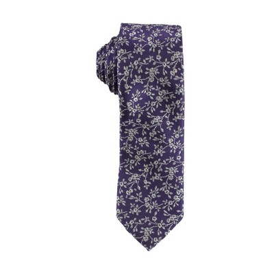 bar III Mens Farens Floral Self-tied Necktie