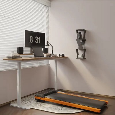 6% Incline Walking Pad Treadmill - Under Desk Treadmill, Incline Treadmills, Upright Stand, 1HP Portable Treadmill with 220 lbs Capacity, LED Display