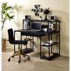 NicBex 47 Inch Computer Home Office Desk with 1 Drawer,2 Top Shelves and 4 Bottom Shelves - 2 of 4