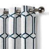 Elrene Kaiden Rustic Vogue Geometric Room Darkening Single Window Curtain Panel - Elrene Home Fashions - 2 of 3