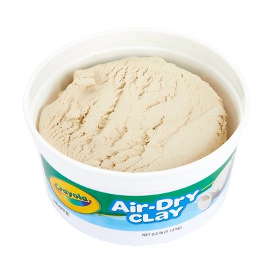 Crayola 2.5lb Air Dry Clay White