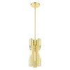 Livex Lighting Acra 3 - Light Pendant in  Satin Brass - 3 of 4