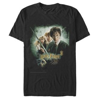 Men's Harry Potter Chamber Of Secrets Poster T-shirt : Target