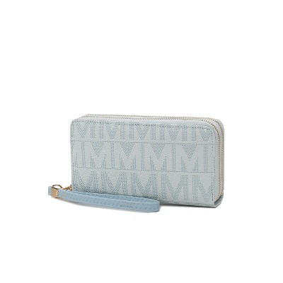 MKF Collection Danielle Milan Wristlet Wallet Handbag Purse Multiple Card Slots by Mia K