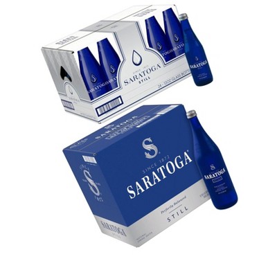 Saratoga Still Water 12Oz And 28Oz Variety - 24 Bottles Of 12Oz And 12 Bottles Of 28Oz-