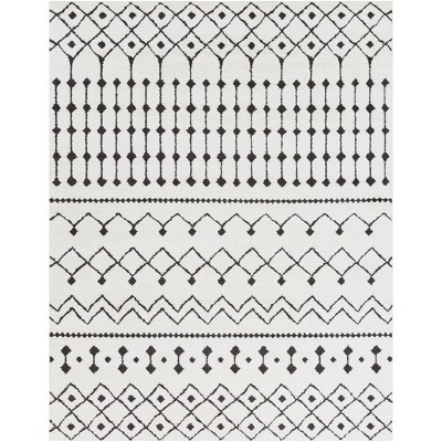 Irmo Shag Global Rugs White - Artistic Weavers