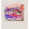 Car Fanatic Miami Muscle Long Sleeve Adult Hooded Sweatshirt - 2 of 3