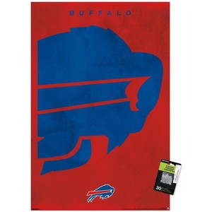 Trends International NFL Buffalo Bills - Logo 25 Unframed Wall Poster Prints - 1 of 4