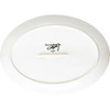 Primitives By Kathy 8.5 Inch Merry Little Christmas Platter Christmas Seasonal Tabletop , Holly Debossed Evergreen (1PC) - 3 of 3
