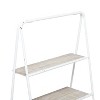 36" x 13" Farmhouse Metal Shelving Unit - Olivia & May - image 4 of 4