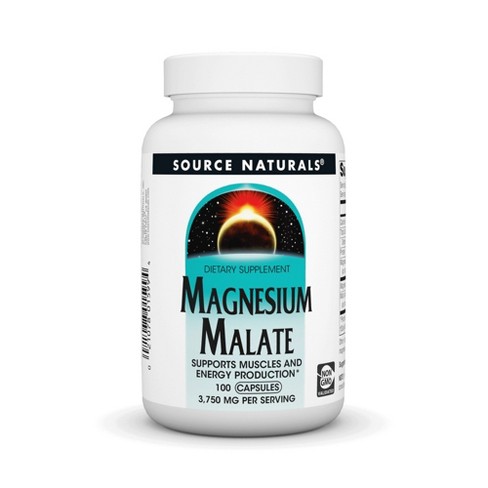 Source Naturals, Inc. Magnesium Malate - 100 Capsule : Target