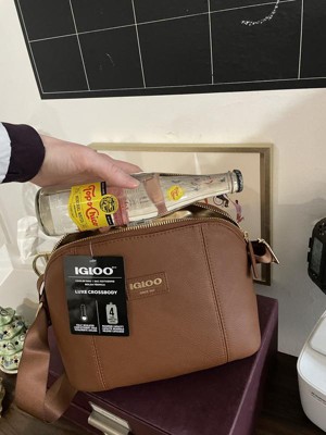 Crossbody cooler shop bag