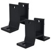 ALEKO 2AWHWBGY Lot of 2 Wall Brackets for Retractable and Motorized Half Cassette Awnings - Dark Gray - 2 of 4
