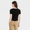 Women's Slim Fit Short Sleeve Scoop Neck T-Shirt - Universal Thread™ - 2 of 3