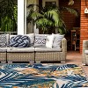 World Rug Gallery Floral Leaves Indoor/Outdoor Area Rug - 2 of 4