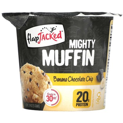 FlapJacked, Mighty Muffin, Banana Chocolate Chip, 1.94 oz